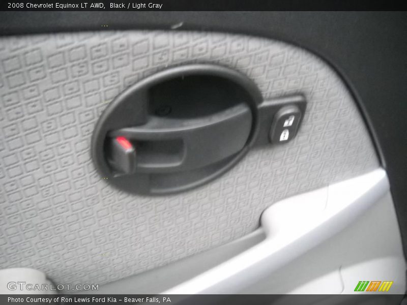 Black / Light Gray 2008 Chevrolet Equinox LT AWD