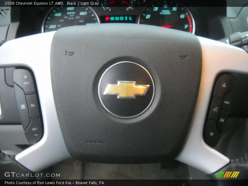 Black / Light Gray 2008 Chevrolet Equinox LT AWD