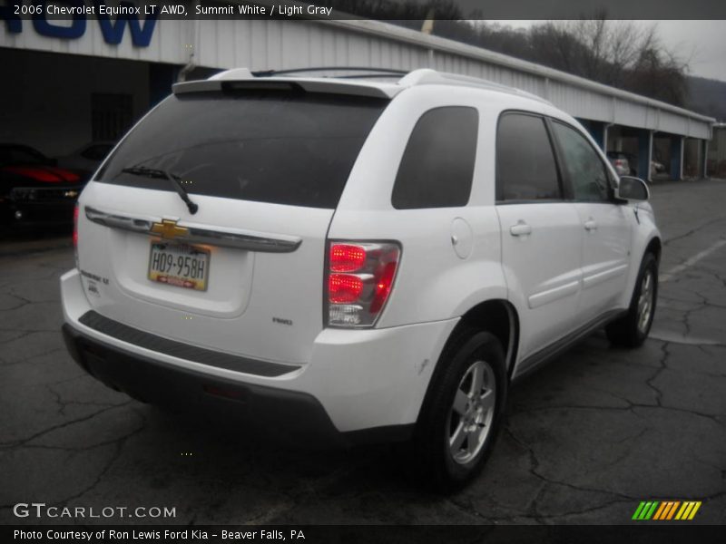 Summit White / Light Gray 2006 Chevrolet Equinox LT AWD