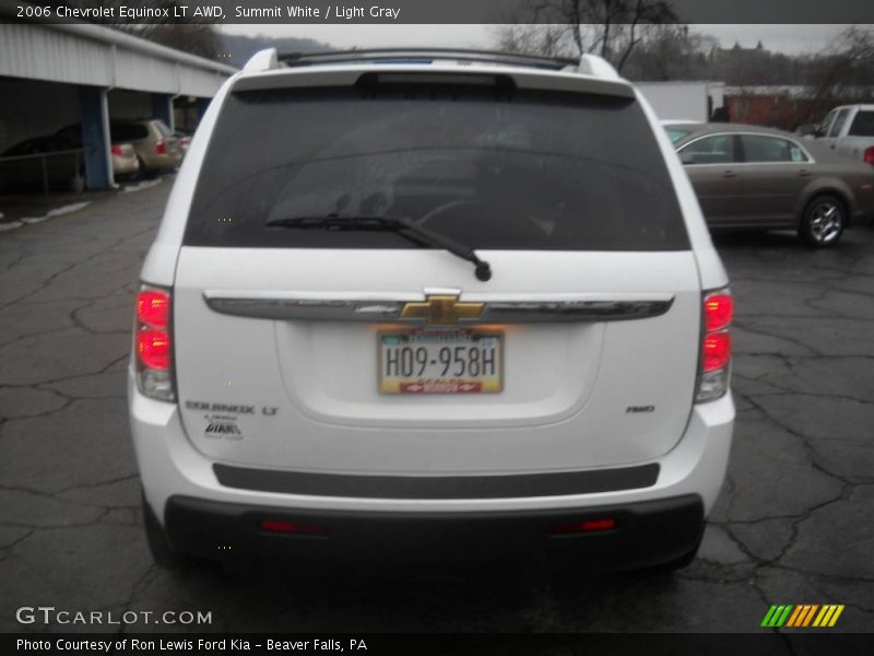 Summit White / Light Gray 2006 Chevrolet Equinox LT AWD