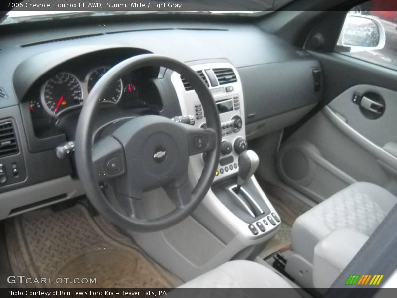 Summit White / Light Gray 2006 Chevrolet Equinox LT AWD