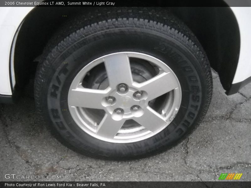 Summit White / Light Gray 2006 Chevrolet Equinox LT AWD