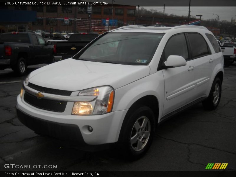 Summit White / Light Gray 2006 Chevrolet Equinox LT AWD