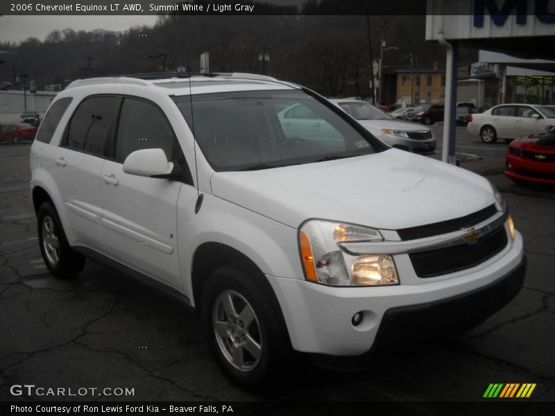Summit White / Light Gray 2006 Chevrolet Equinox LT AWD