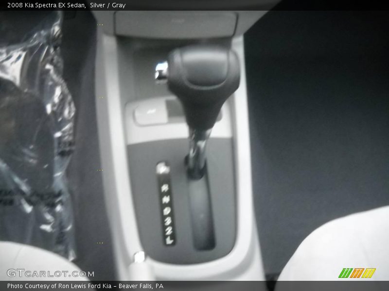 Silver / Gray 2008 Kia Spectra EX Sedan