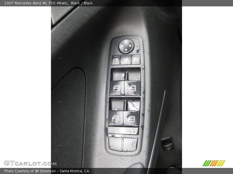 Black / Black 2007 Mercedes-Benz ML 350 4Matic