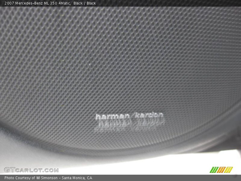 Black / Black 2007 Mercedes-Benz ML 350 4Matic