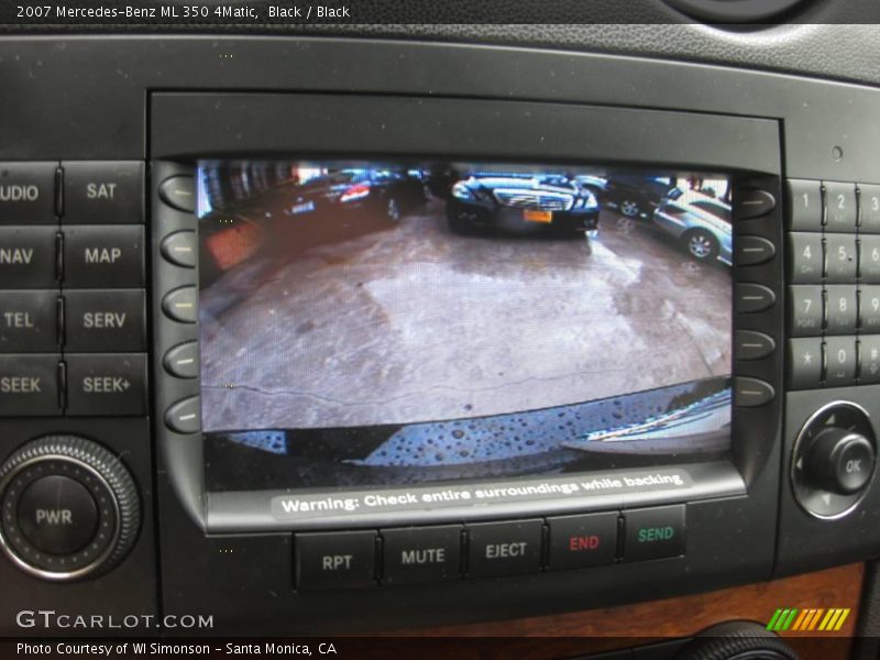 Black / Black 2007 Mercedes-Benz ML 350 4Matic