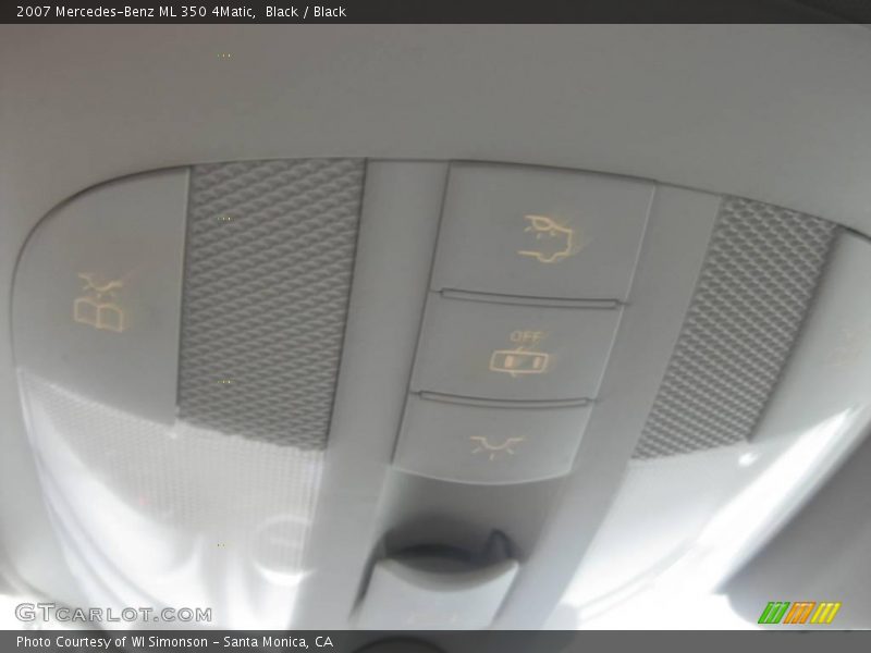Black / Black 2007 Mercedes-Benz ML 350 4Matic
