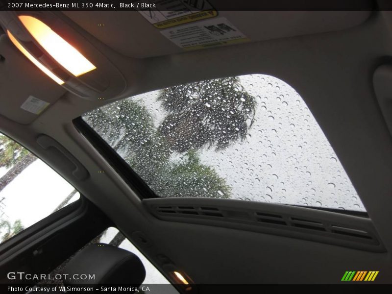 Black / Black 2007 Mercedes-Benz ML 350 4Matic