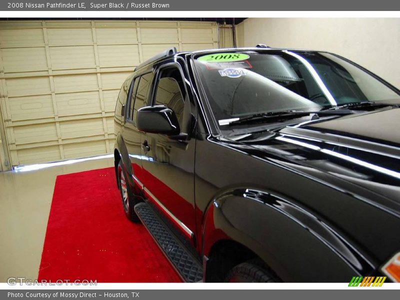 Super Black / Russet Brown 2008 Nissan Pathfinder LE