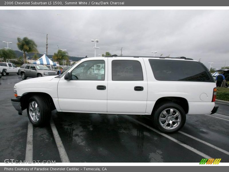 Summit White / Gray/Dark Charcoal 2006 Chevrolet Suburban LS 1500