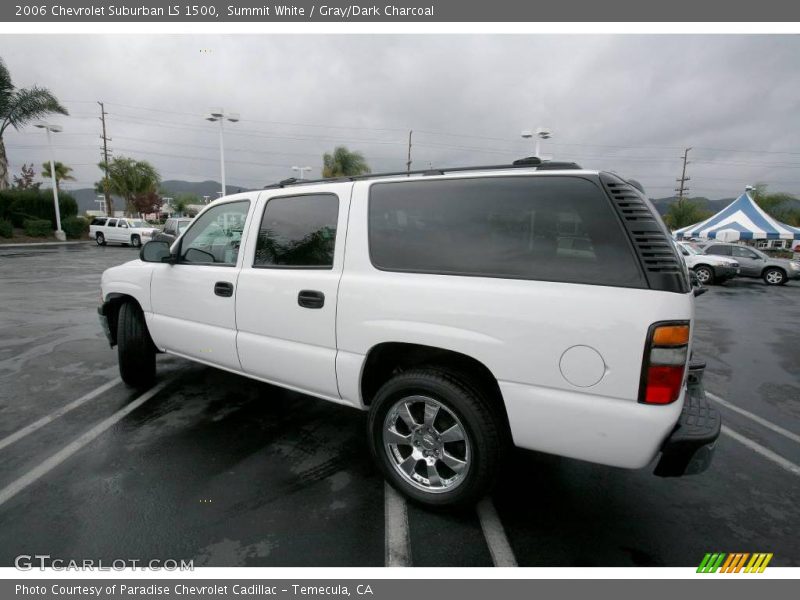 Summit White / Gray/Dark Charcoal 2006 Chevrolet Suburban LS 1500