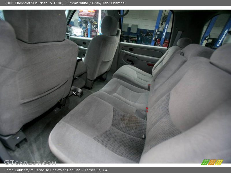 Summit White / Gray/Dark Charcoal 2006 Chevrolet Suburban LS 1500