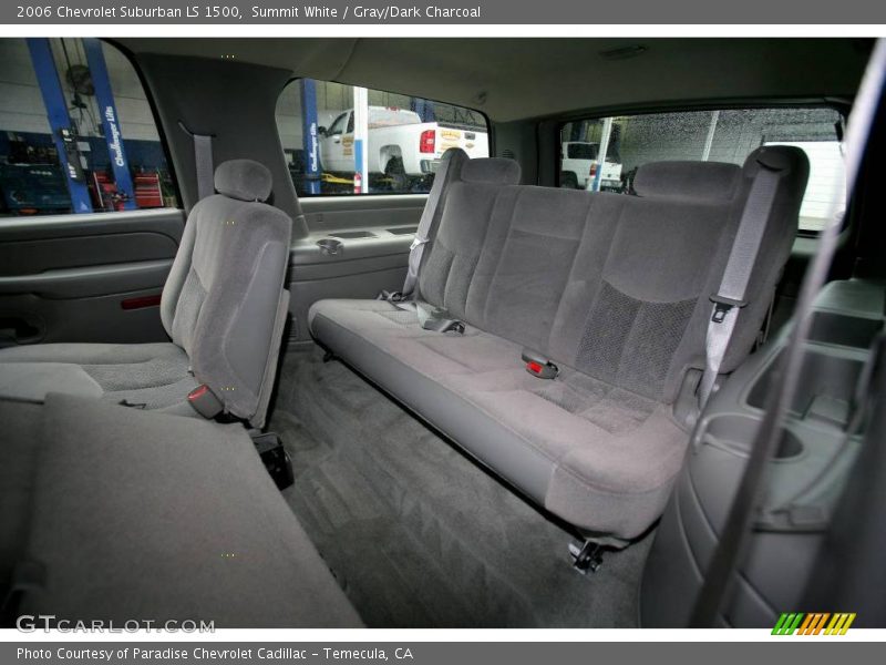 Summit White / Gray/Dark Charcoal 2006 Chevrolet Suburban LS 1500
