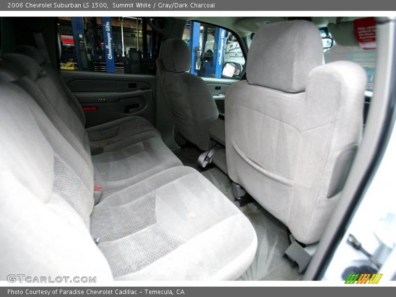 Summit White / Gray/Dark Charcoal 2006 Chevrolet Suburban LS 1500