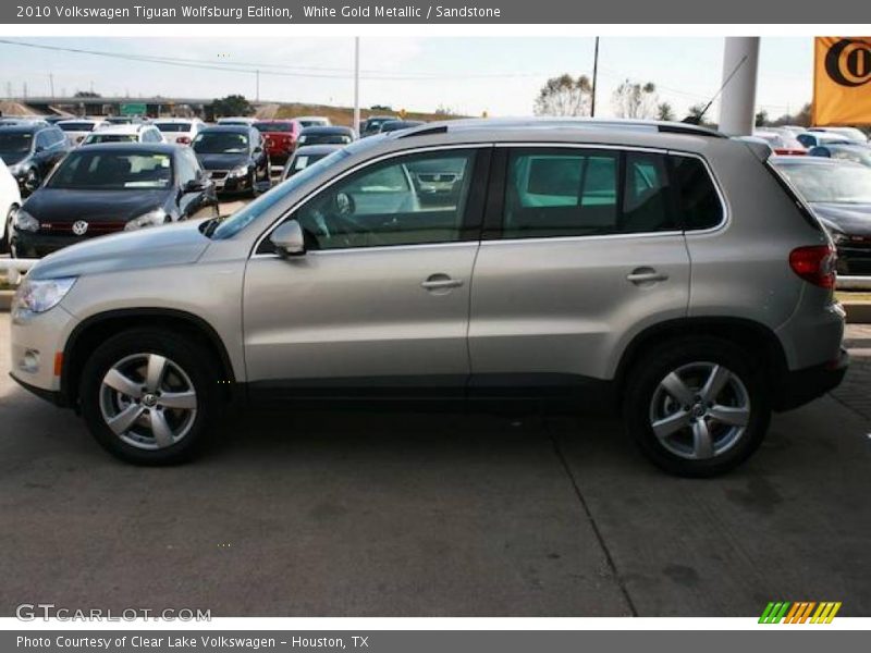 White Gold Metallic / Sandstone 2010 Volkswagen Tiguan Wolfsburg Edition