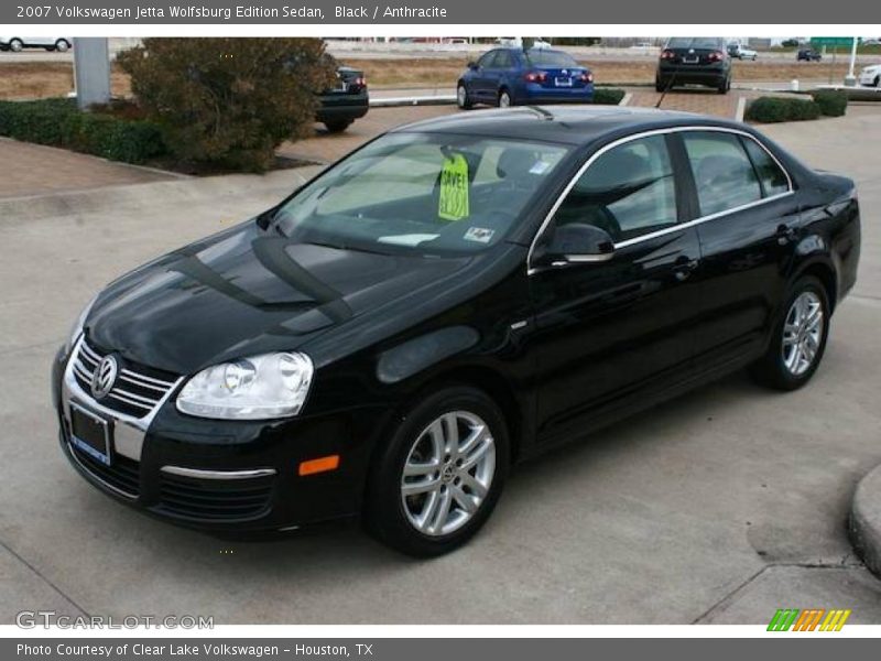 Black / Anthracite 2007 Volkswagen Jetta Wolfsburg Edition Sedan