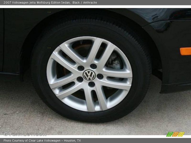 Black / Anthracite 2007 Volkswagen Jetta Wolfsburg Edition Sedan