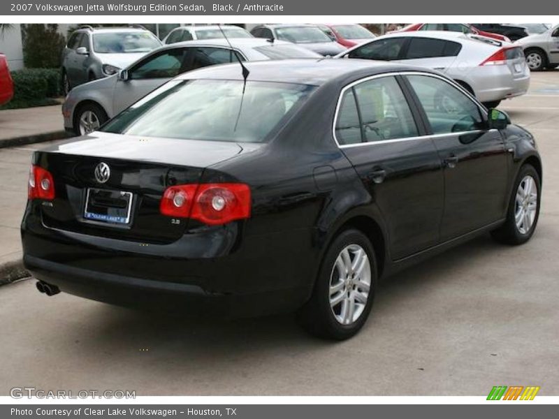 Black / Anthracite 2007 Volkswagen Jetta Wolfsburg Edition Sedan