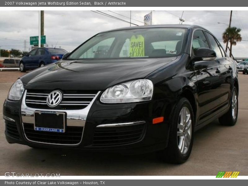 Black / Anthracite 2007 Volkswagen Jetta Wolfsburg Edition Sedan