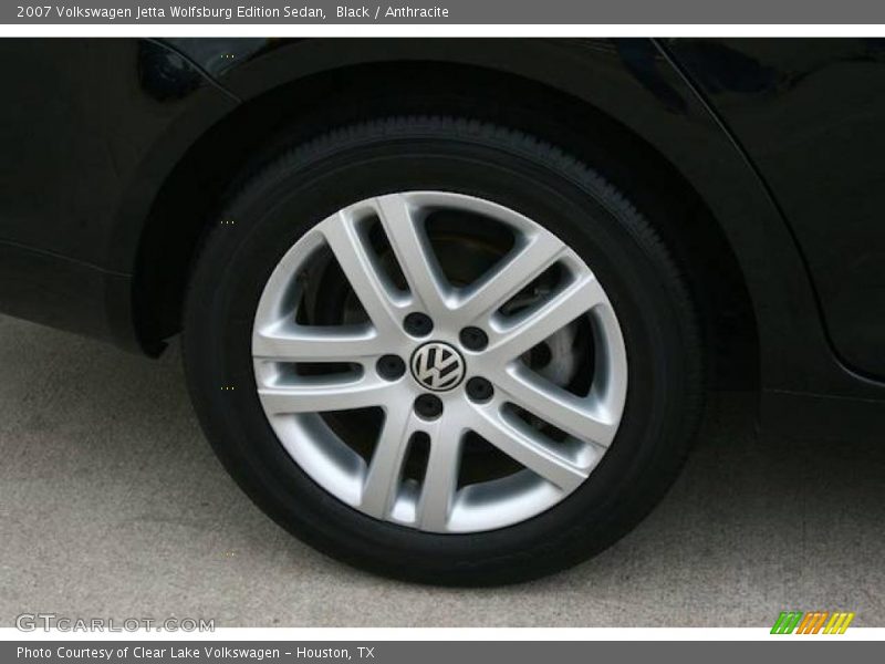 Black / Anthracite 2007 Volkswagen Jetta Wolfsburg Edition Sedan