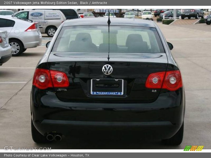 Black / Anthracite 2007 Volkswagen Jetta Wolfsburg Edition Sedan