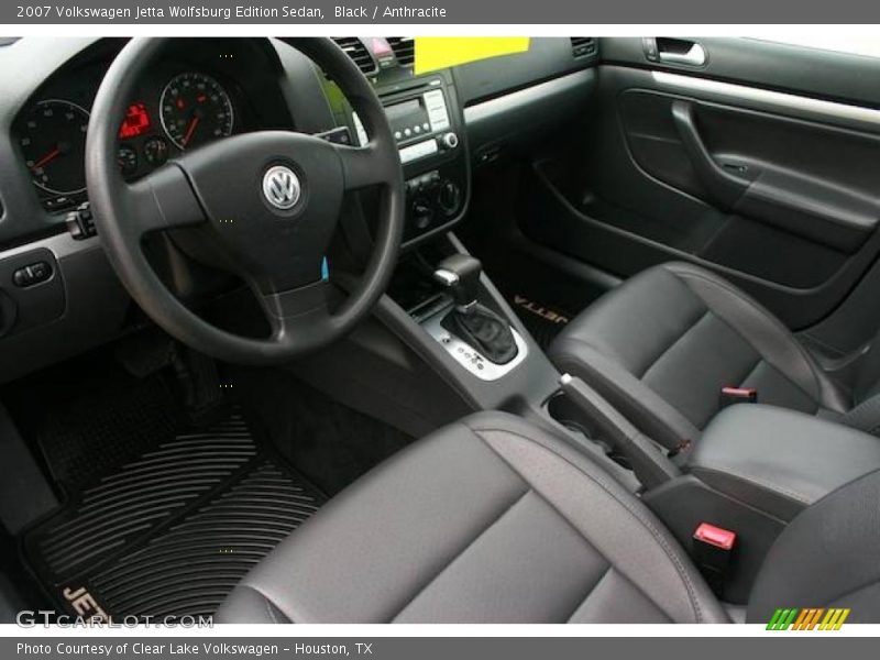 Black / Anthracite 2007 Volkswagen Jetta Wolfsburg Edition Sedan