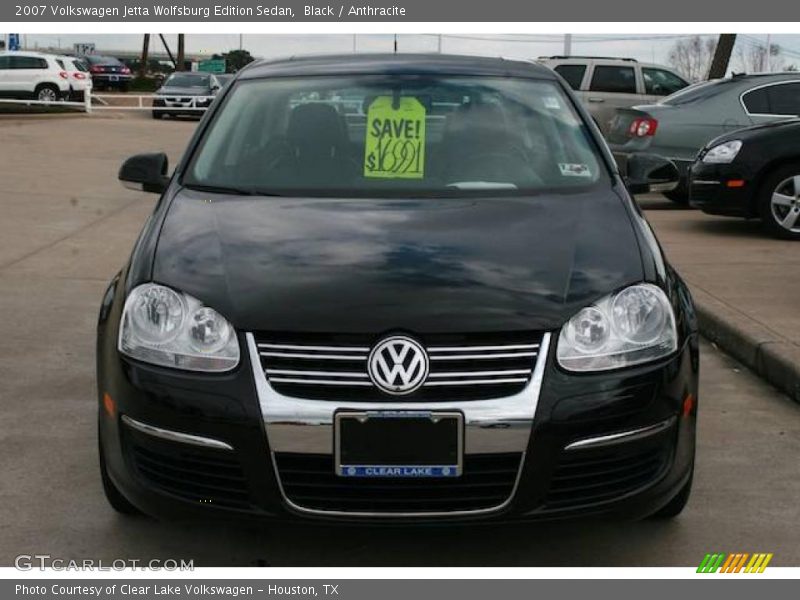 Black / Anthracite 2007 Volkswagen Jetta Wolfsburg Edition Sedan