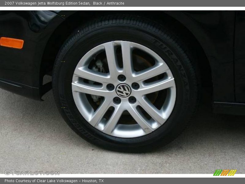 Black / Anthracite 2007 Volkswagen Jetta Wolfsburg Edition Sedan