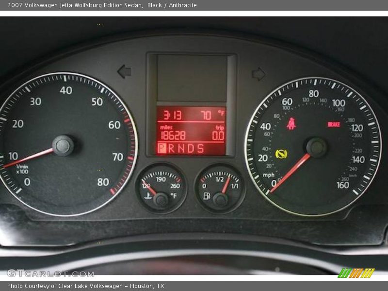 Black / Anthracite 2007 Volkswagen Jetta Wolfsburg Edition Sedan
