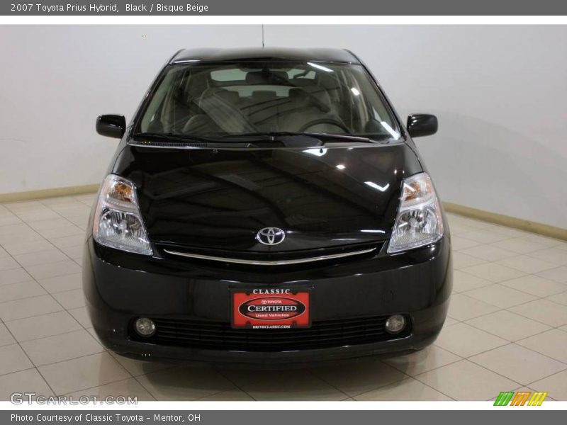 Black / Bisque Beige 2007 Toyota Prius Hybrid
