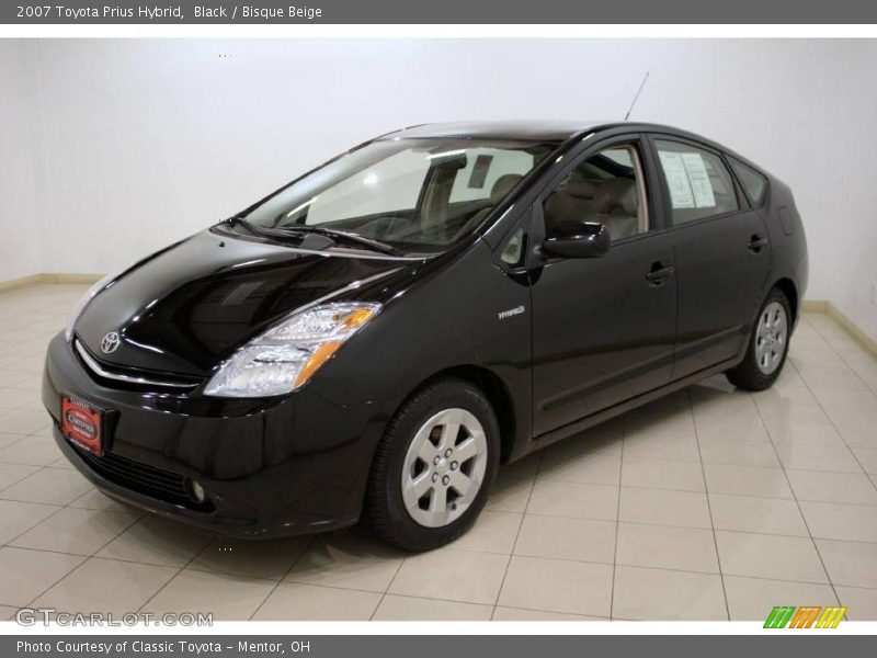 Black / Bisque Beige 2007 Toyota Prius Hybrid