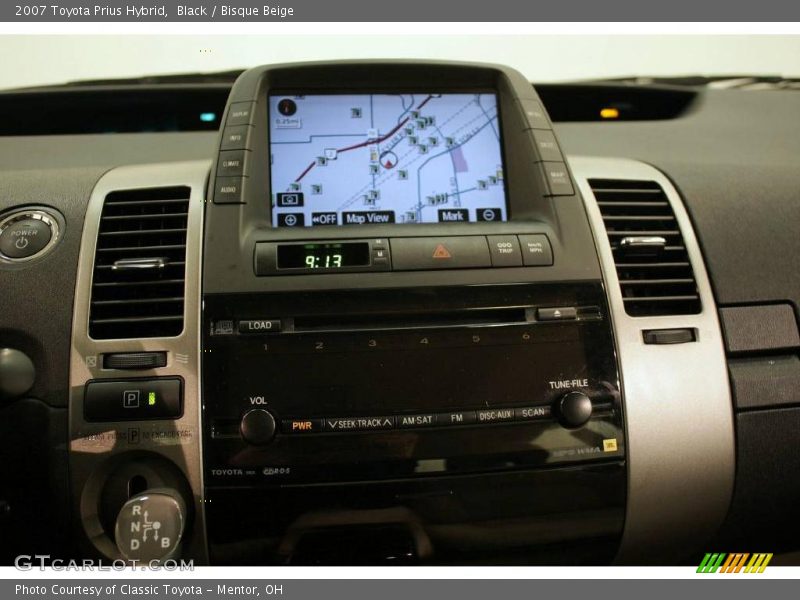Black / Bisque Beige 2007 Toyota Prius Hybrid