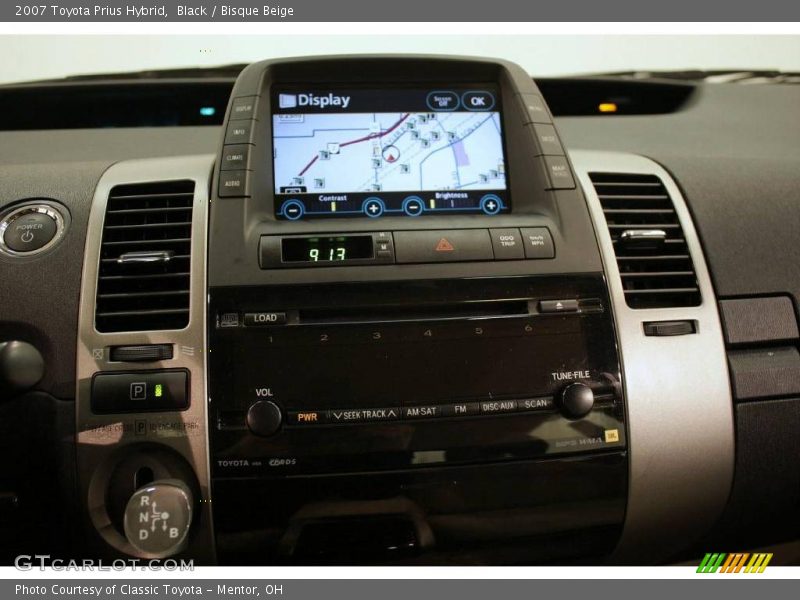 Black / Bisque Beige 2007 Toyota Prius Hybrid
