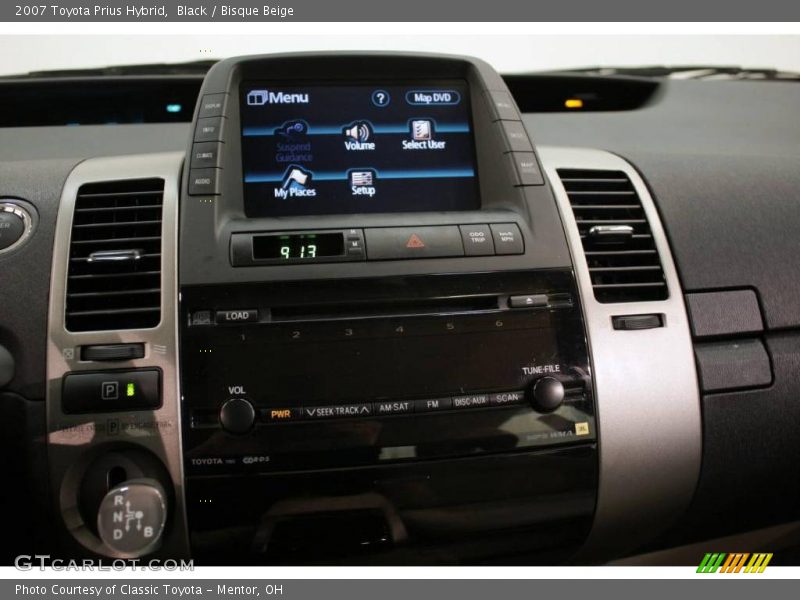 Black / Bisque Beige 2007 Toyota Prius Hybrid