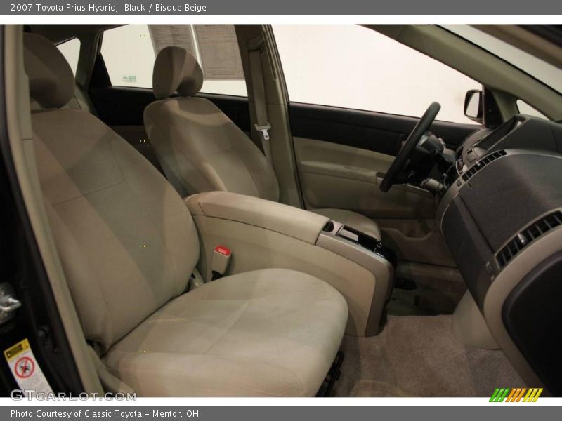 Black / Bisque Beige 2007 Toyota Prius Hybrid