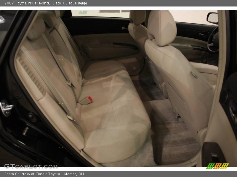 Black / Bisque Beige 2007 Toyota Prius Hybrid
