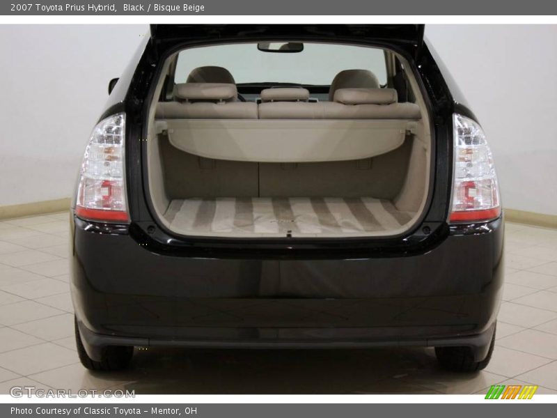 Black / Bisque Beige 2007 Toyota Prius Hybrid