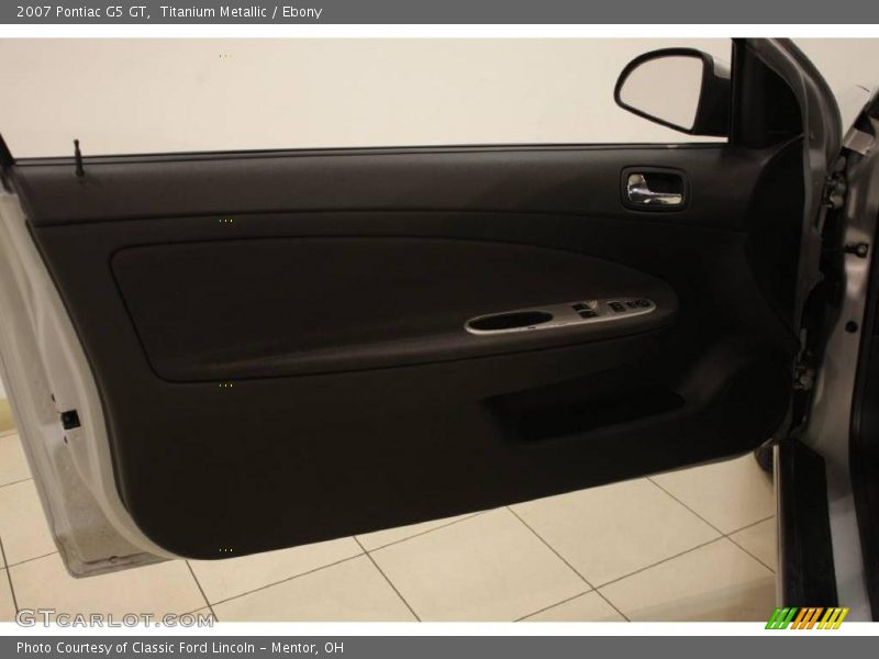 Titanium Metallic / Ebony 2007 Pontiac G5 GT