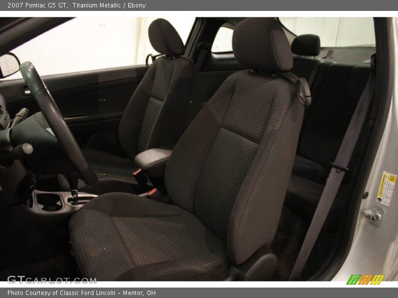 Titanium Metallic / Ebony 2007 Pontiac G5 GT