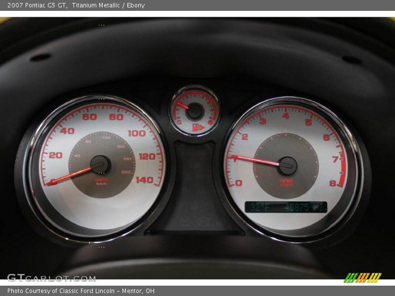 Titanium Metallic / Ebony 2007 Pontiac G5 GT