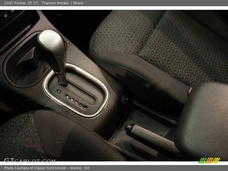 Titanium Metallic / Ebony 2007 Pontiac G5 GT