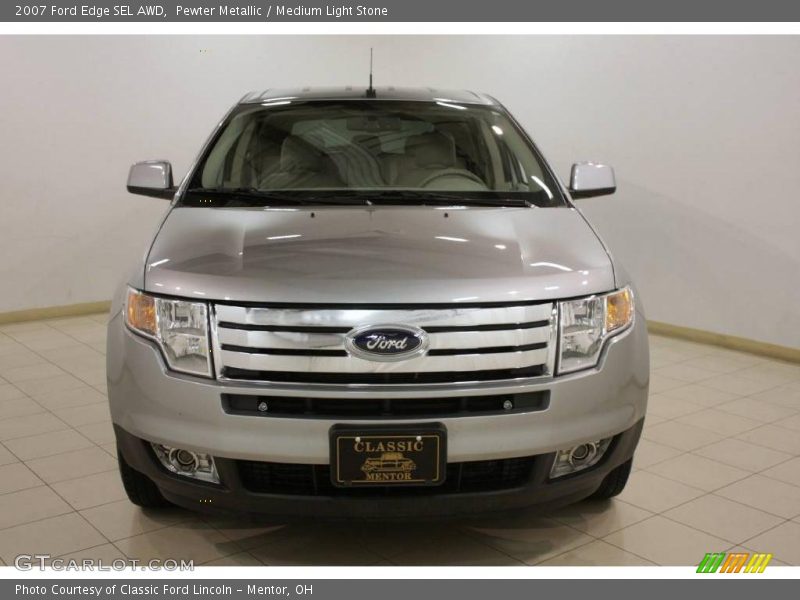 Pewter Metallic / Medium Light Stone 2007 Ford Edge SEL AWD