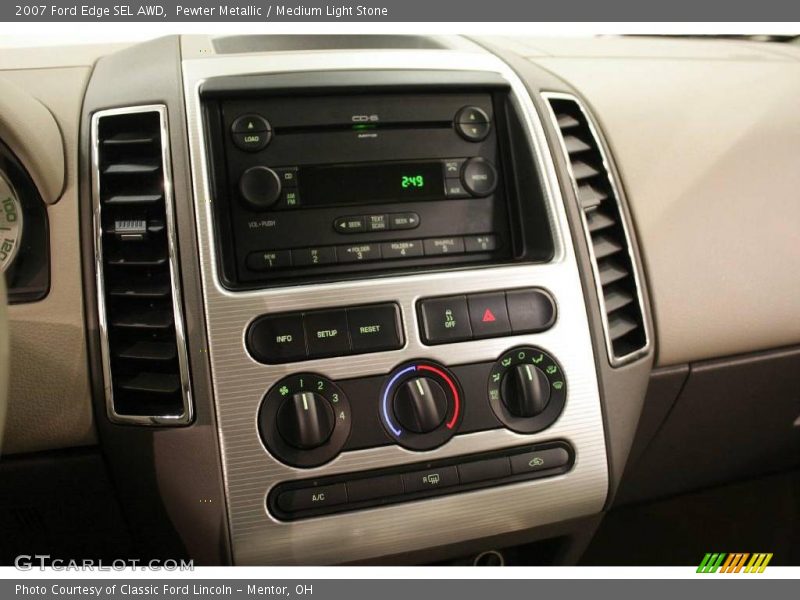 Pewter Metallic / Medium Light Stone 2007 Ford Edge SEL AWD