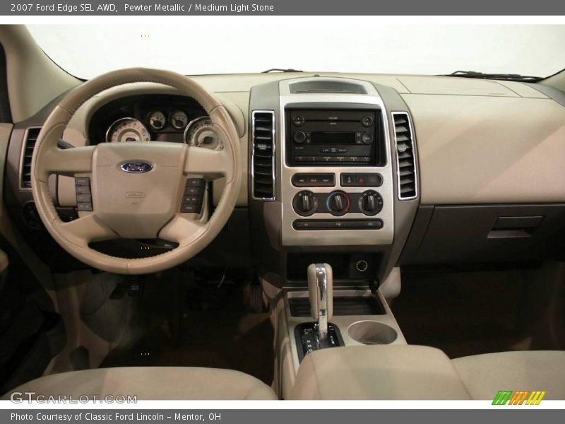 Pewter Metallic / Medium Light Stone 2007 Ford Edge SEL AWD