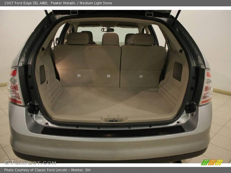 Pewter Metallic / Medium Light Stone 2007 Ford Edge SEL AWD