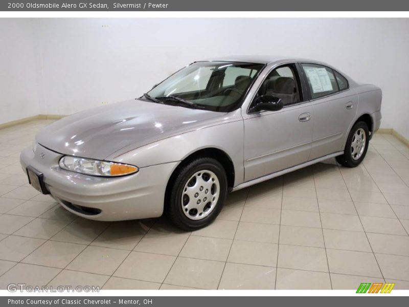 Silvermist / Pewter 2000 Oldsmobile Alero GX Sedan