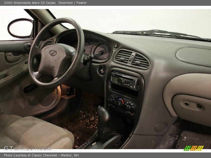 Silvermist / Pewter 2000 Oldsmobile Alero GX Sedan