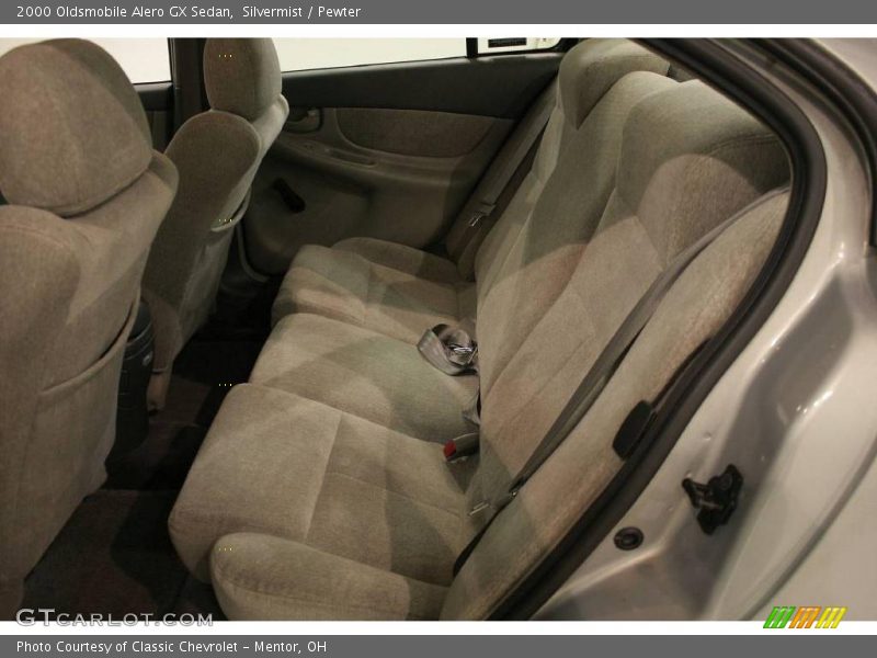 Silvermist / Pewter 2000 Oldsmobile Alero GX Sedan
